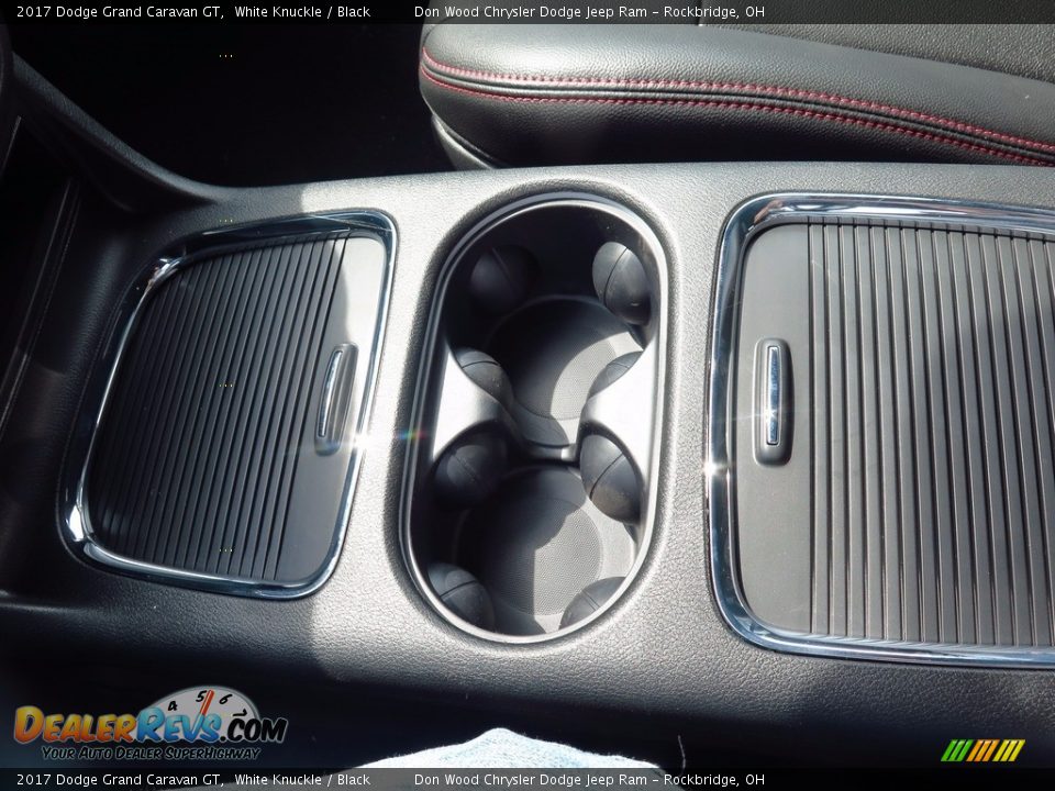 2017 Dodge Grand Caravan GT White Knuckle / Black Photo #12