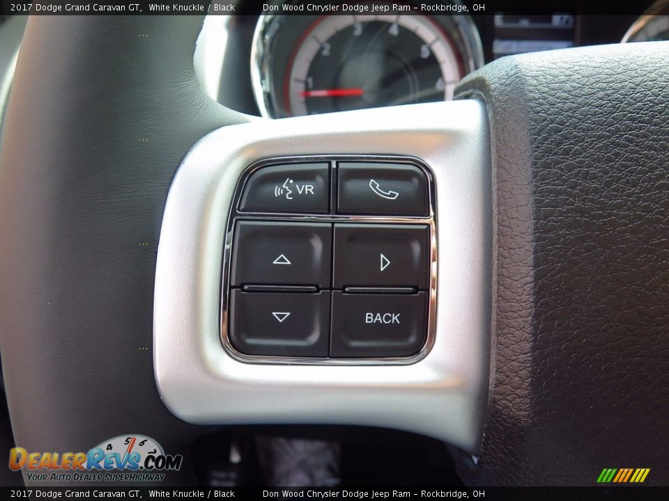 2017 Dodge Grand Caravan GT White Knuckle / Black Photo #18
