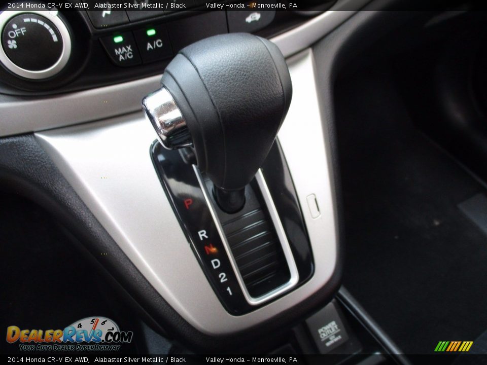2014 Honda CR-V EX AWD Alabaster Silver Metallic / Black Photo #16