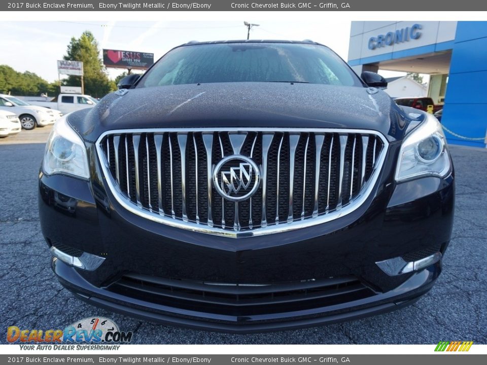 2017 Buick Enclave Premium Ebony Twilight Metallic / Ebony/Ebony Photo #2