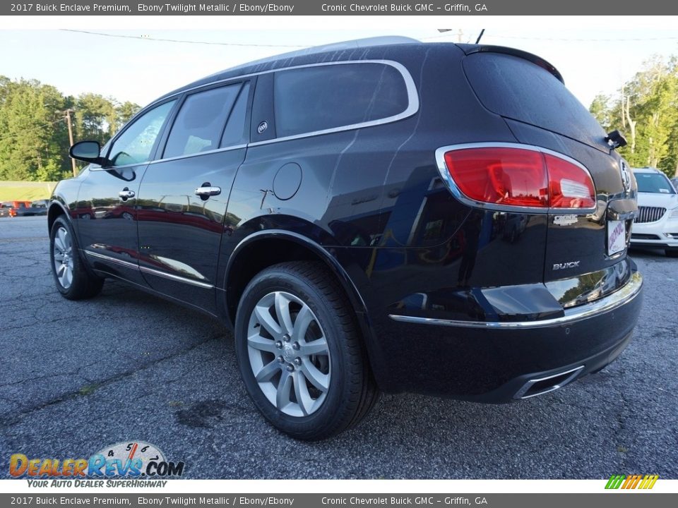 2017 Buick Enclave Premium Ebony Twilight Metallic / Ebony/Ebony Photo #5