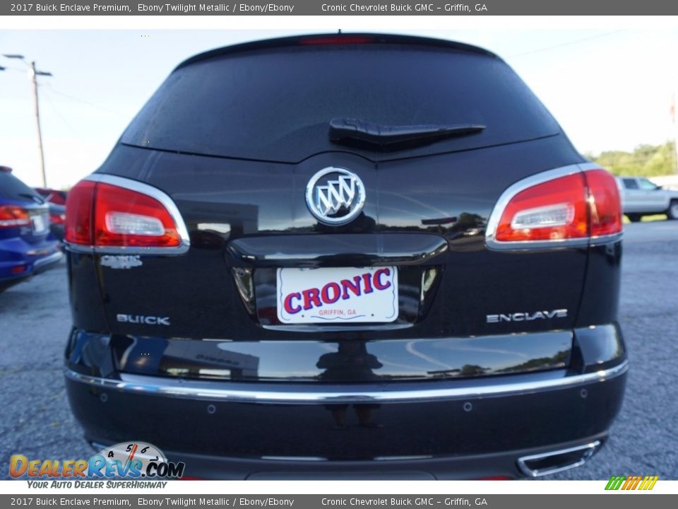 2017 Buick Enclave Premium Ebony Twilight Metallic / Ebony/Ebony Photo #6