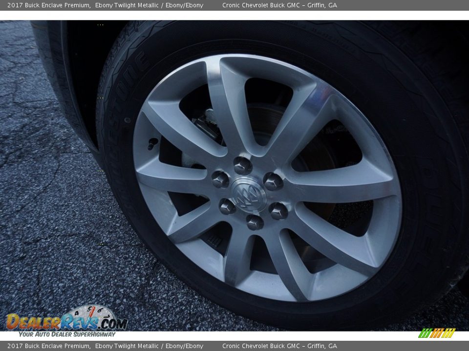 2017 Buick Enclave Premium Ebony Twilight Metallic / Ebony/Ebony Photo #11