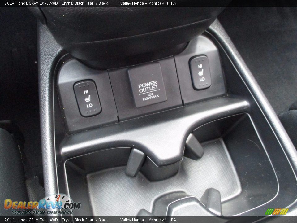 2014 Honda CR-V EX-L AWD Crystal Black Pearl / Black Photo #15