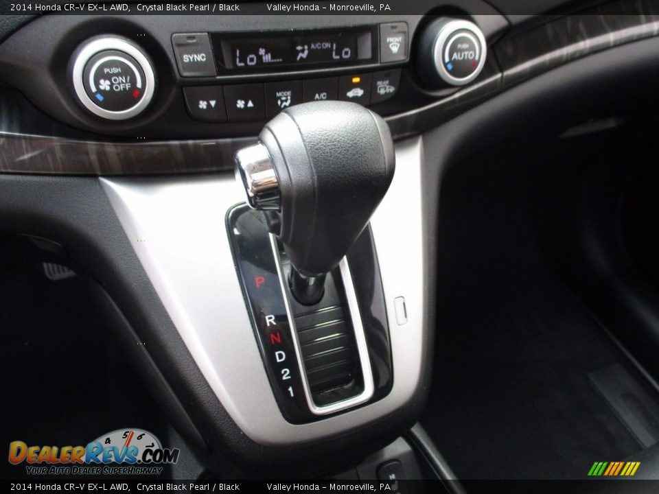 2014 Honda CR-V EX-L AWD Crystal Black Pearl / Black Photo #16