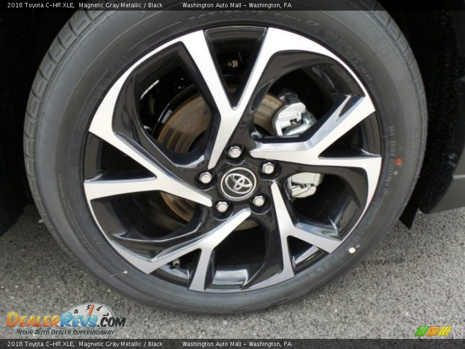 2018 Toyota C-HR XLE Magnetic Gray Metallic / Black Photo #3