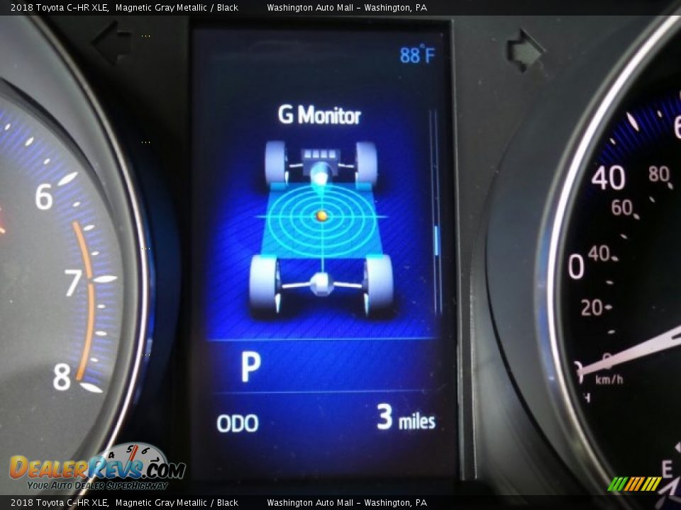 2018 Toyota C-HR XLE Magnetic Gray Metallic / Black Photo #18