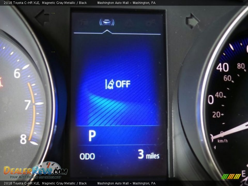 2018 Toyota C-HR XLE Magnetic Gray Metallic / Black Photo #20
