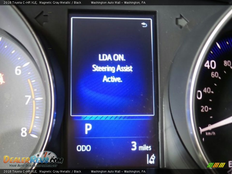 2018 Toyota C-HR XLE Magnetic Gray Metallic / Black Photo #21