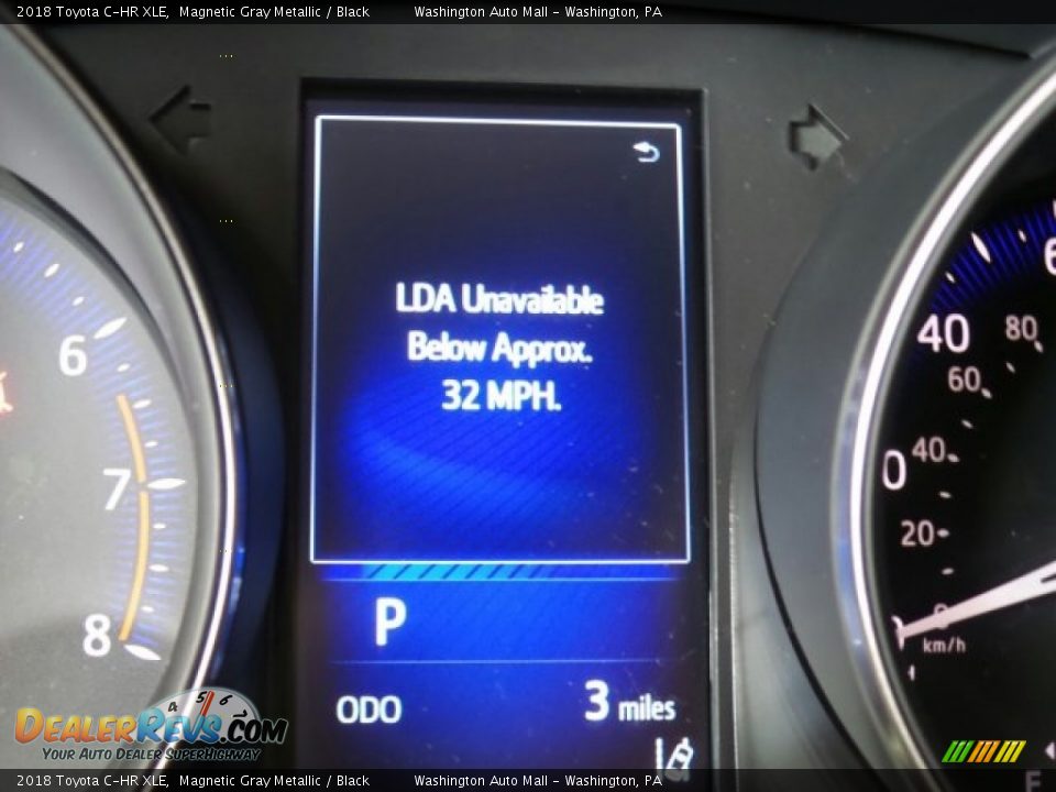 2018 Toyota C-HR XLE Magnetic Gray Metallic / Black Photo #22