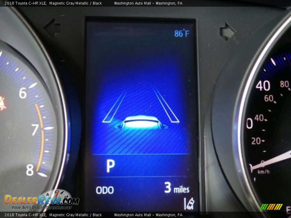 2018 Toyota C-HR XLE Magnetic Gray Metallic / Black Photo #23