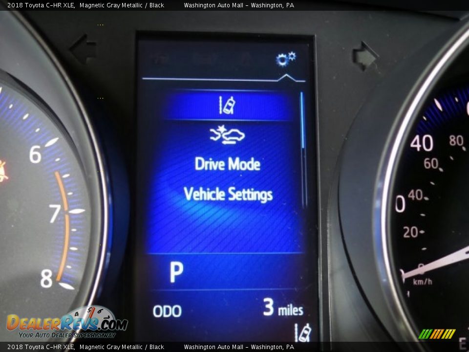 2018 Toyota C-HR XLE Magnetic Gray Metallic / Black Photo #24