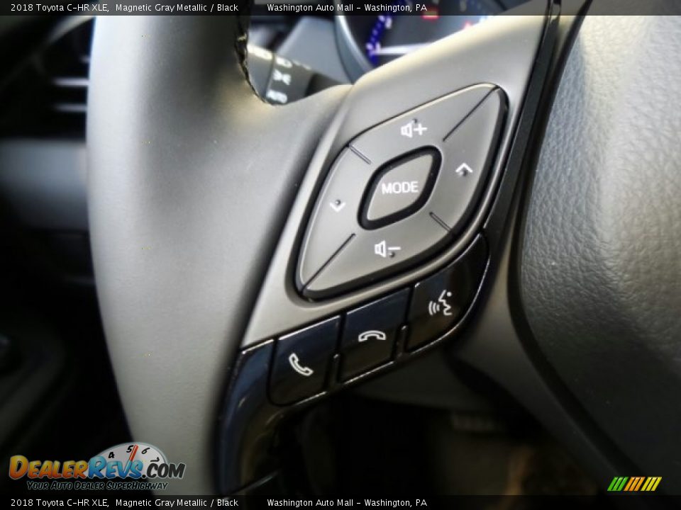 2018 Toyota C-HR XLE Magnetic Gray Metallic / Black Photo #25