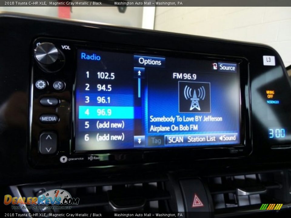 2018 Toyota C-HR XLE Magnetic Gray Metallic / Black Photo #29