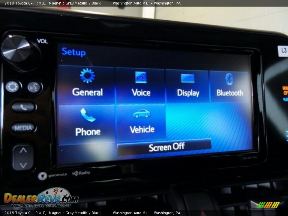 2018 Toyota C-HR XLE Magnetic Gray Metallic / Black Photo #30