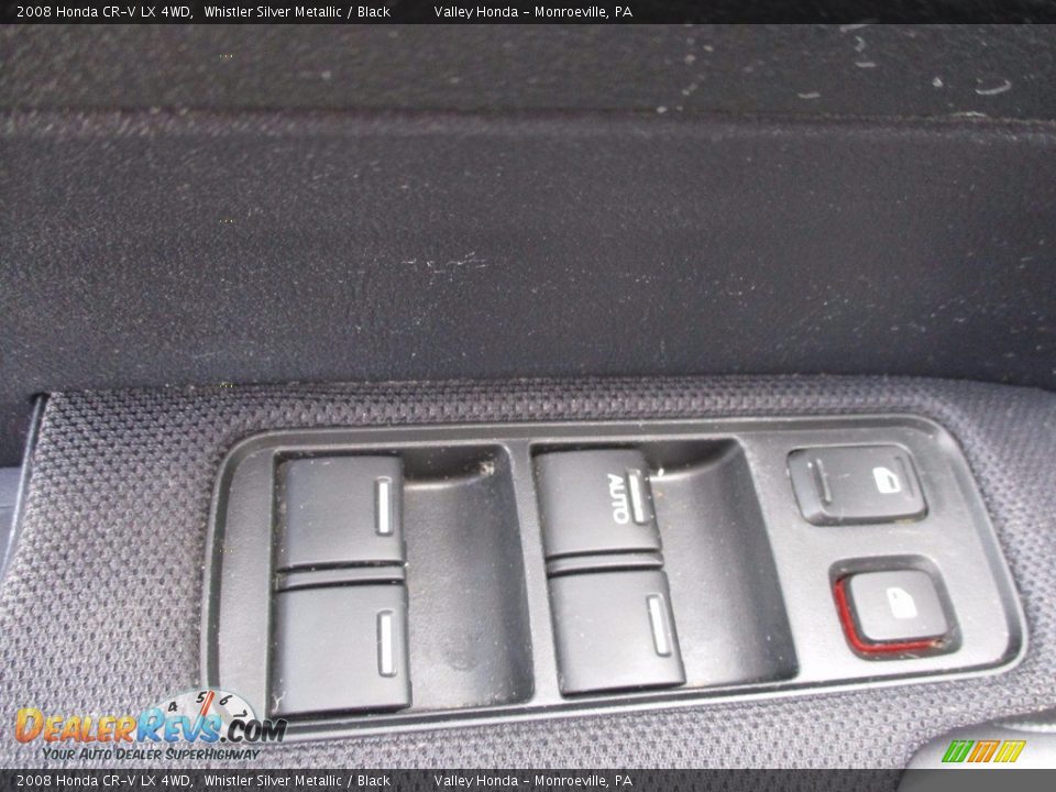 2008 Honda CR-V LX 4WD Whistler Silver Metallic / Black Photo #14