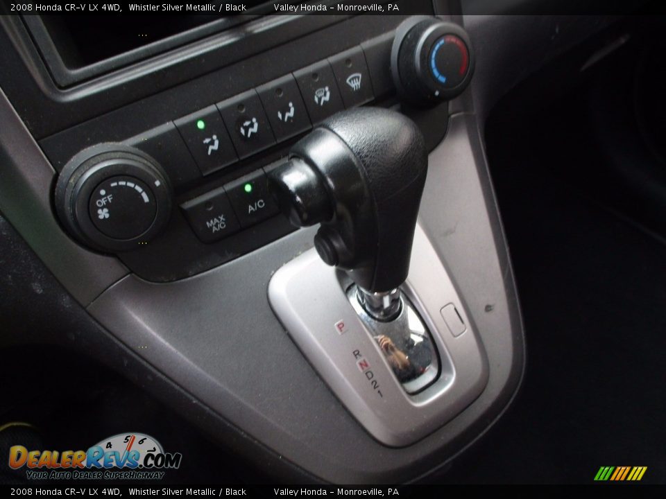 2008 Honda CR-V LX 4WD Whistler Silver Metallic / Black Photo #15