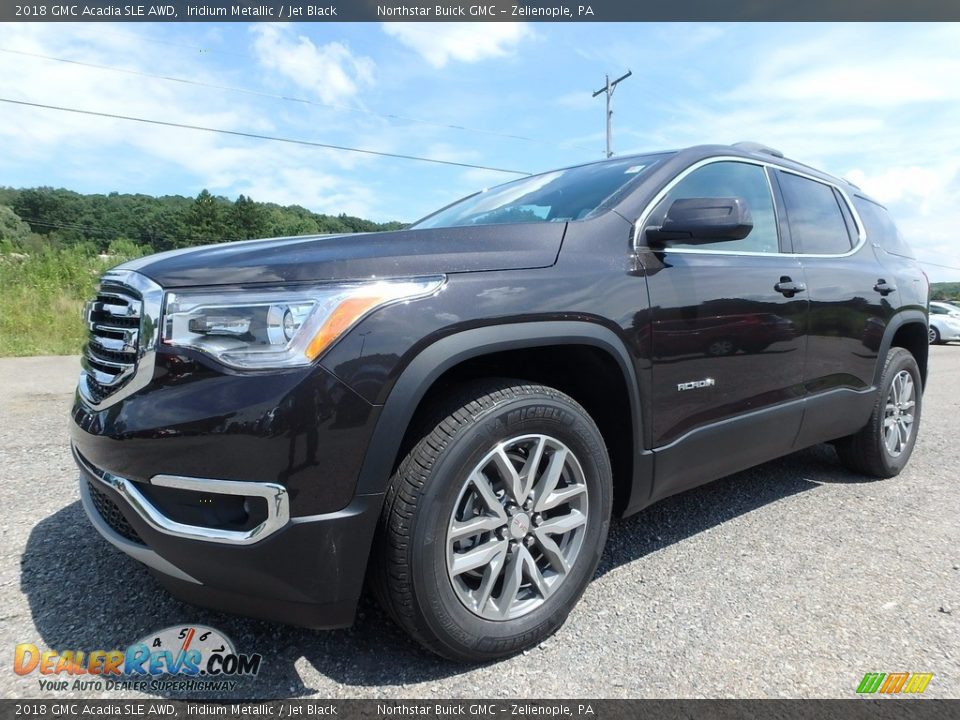 2018 GMC Acadia SLE AWD Iridium Metallic / Jet Black Photo #1