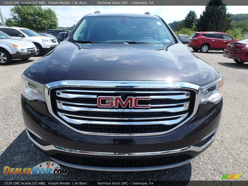 2018 GMC Acadia SLE AWD Iridium Metallic / Jet Black Photo #2