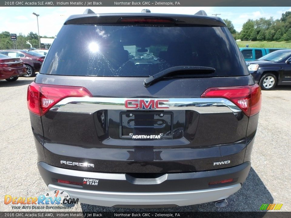 2018 GMC Acadia SLE AWD Iridium Metallic / Jet Black Photo #6