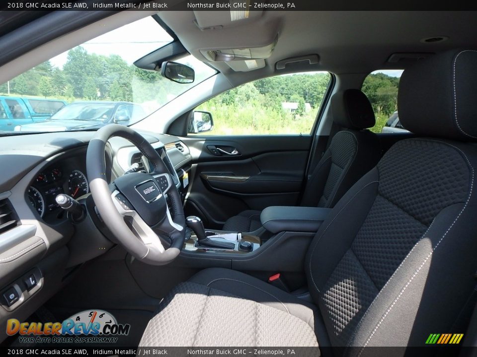 2018 GMC Acadia SLE AWD Iridium Metallic / Jet Black Photo #10
