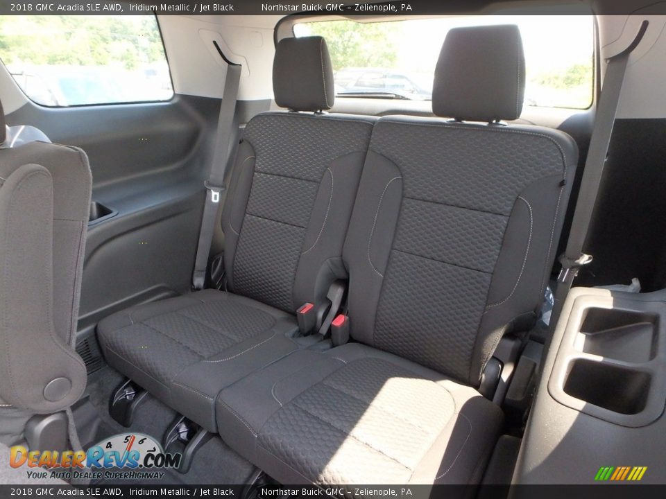 2018 GMC Acadia SLE AWD Iridium Metallic / Jet Black Photo #12