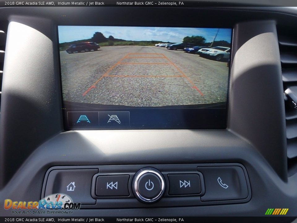 2018 GMC Acadia SLE AWD Iridium Metallic / Jet Black Photo #17