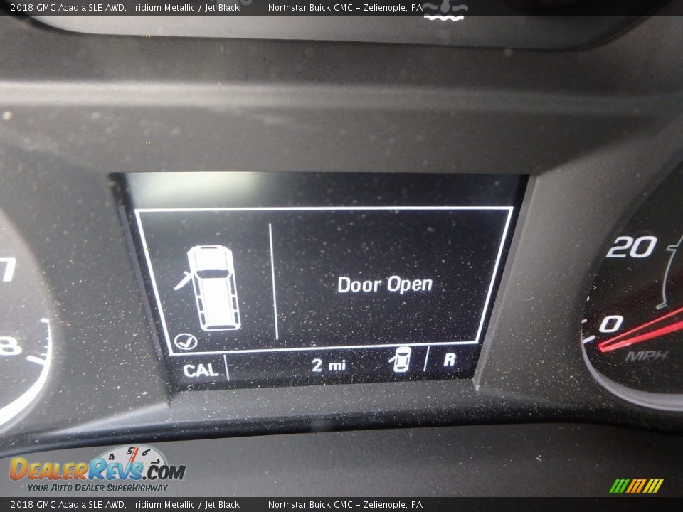 2018 GMC Acadia SLE AWD Iridium Metallic / Jet Black Photo #20
