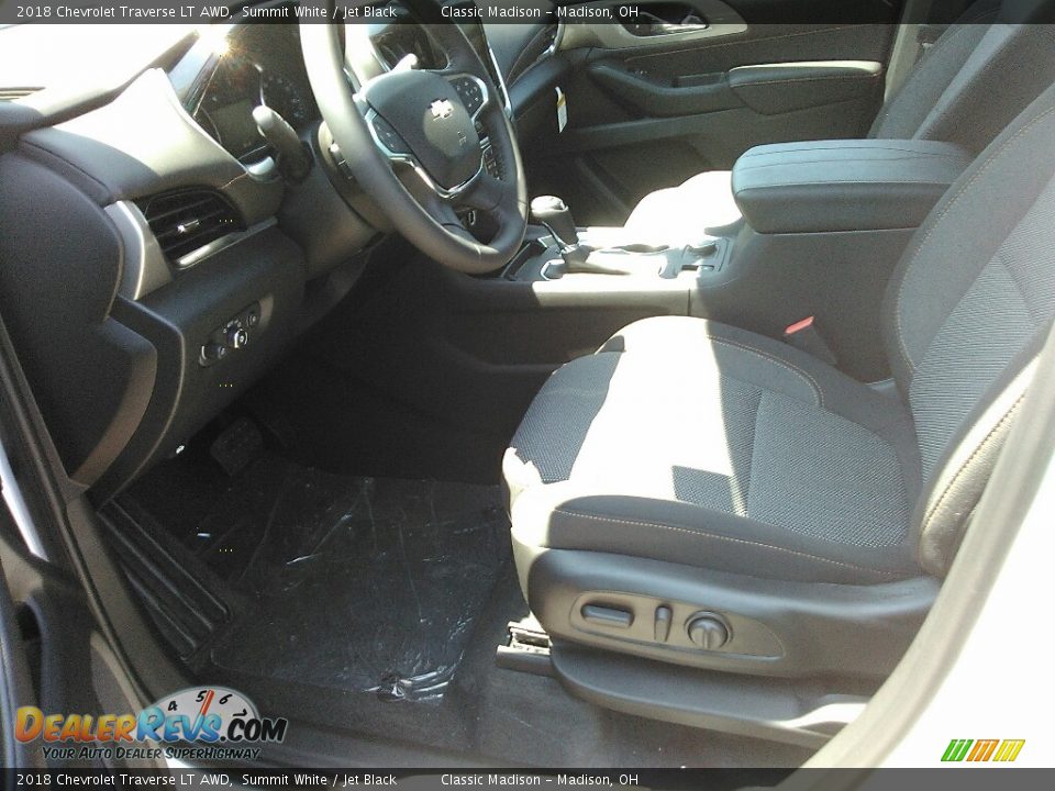 2018 Chevrolet Traverse LT AWD Summit White / Jet Black Photo #3