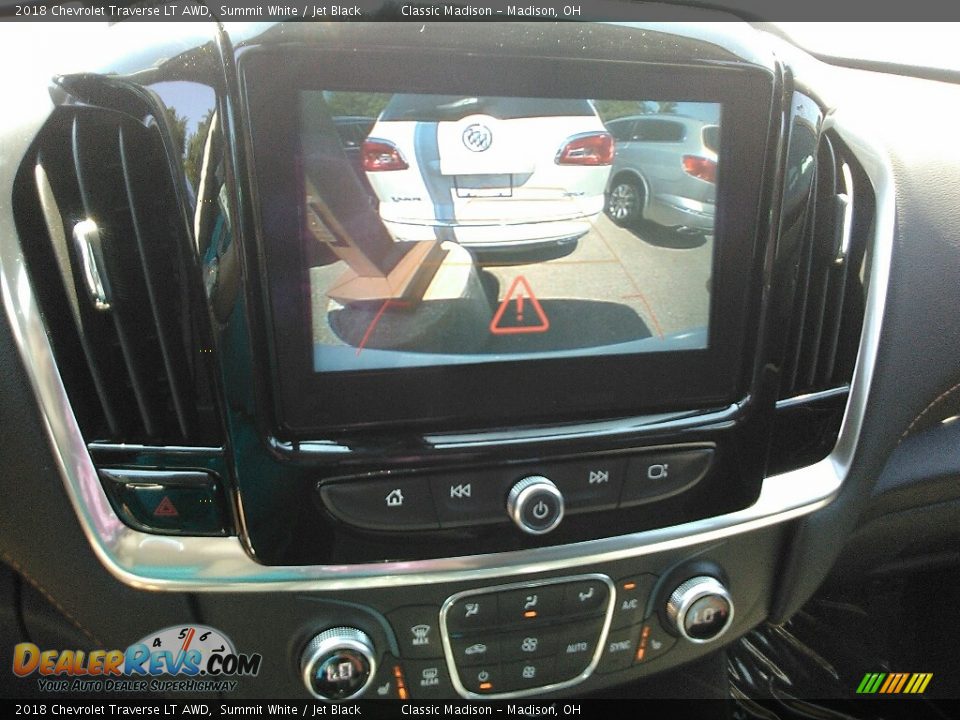 2018 Chevrolet Traverse LT AWD Summit White / Jet Black Photo #7