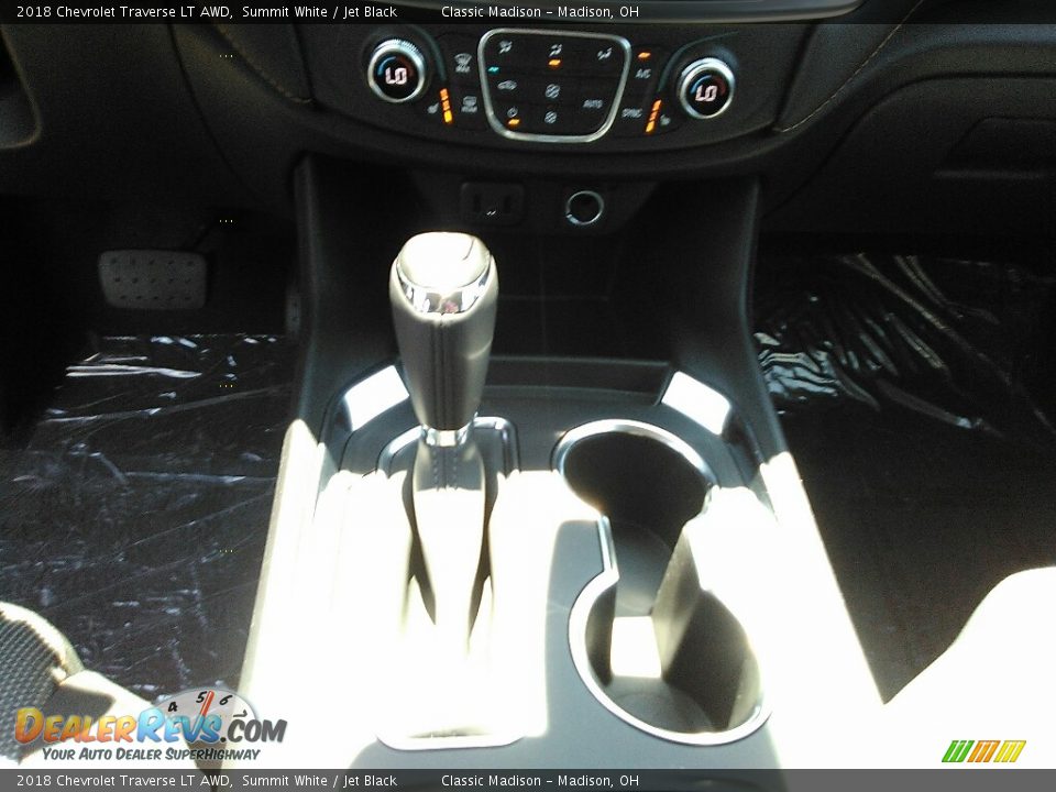 2018 Chevrolet Traverse LT AWD Summit White / Jet Black Photo #10