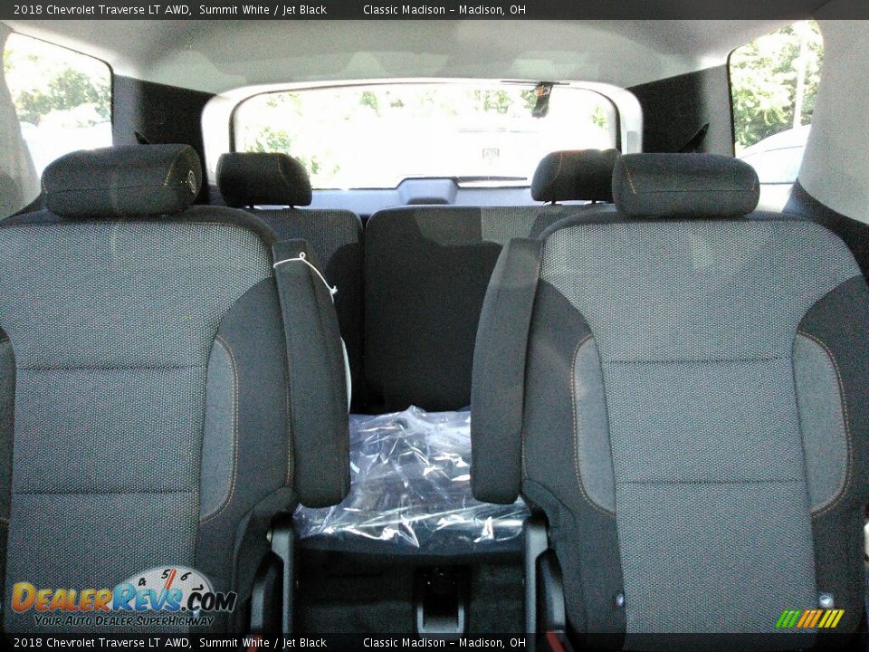 2018 Chevrolet Traverse LT AWD Summit White / Jet Black Photo #12