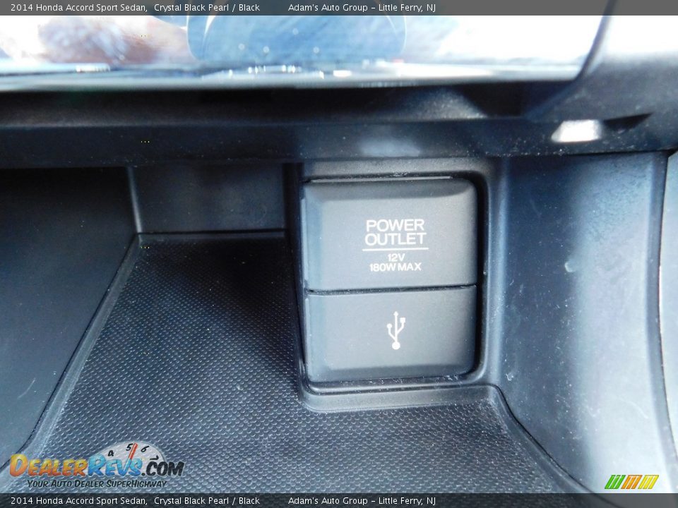 2014 Honda Accord Sport Sedan Crystal Black Pearl / Black Photo #24