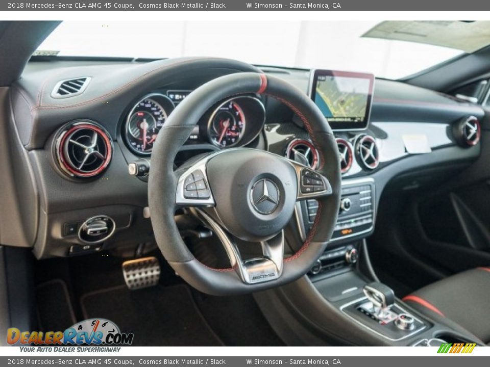 Dashboard of 2018 Mercedes-Benz CLA AMG 45 Coupe Photo #6