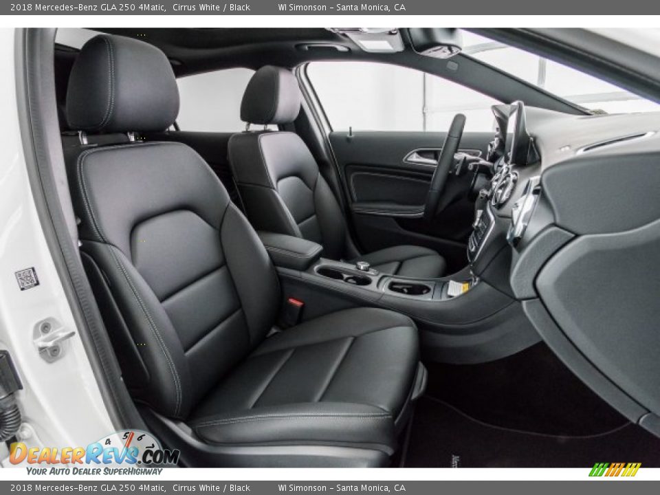 Black Interior - 2018 Mercedes-Benz GLA 250 4Matic Photo #2