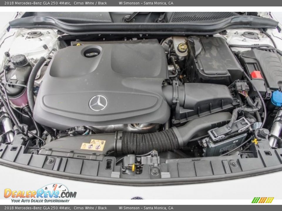 2018 Mercedes-Benz GLA 250 4Matic 2.0 Liter Twin-Turbocharged DOHC 16-Valve VVT 4 Cylinder Engine Photo #8
