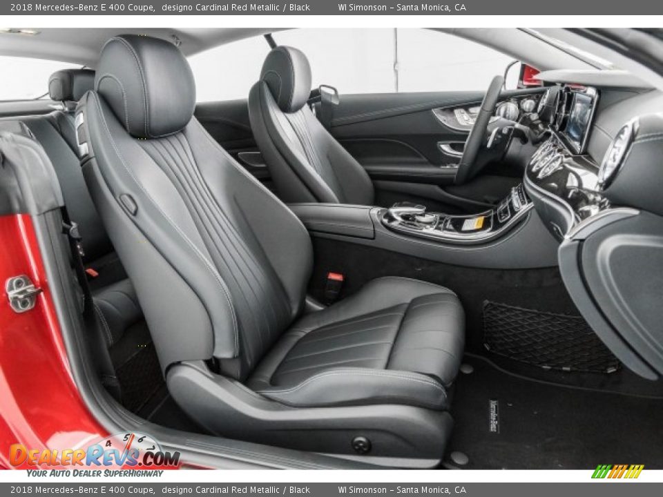Front Seat of 2018 Mercedes-Benz E 400 Coupe Photo #2