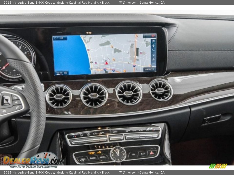 Controls of 2018 Mercedes-Benz E 400 Coupe Photo #5