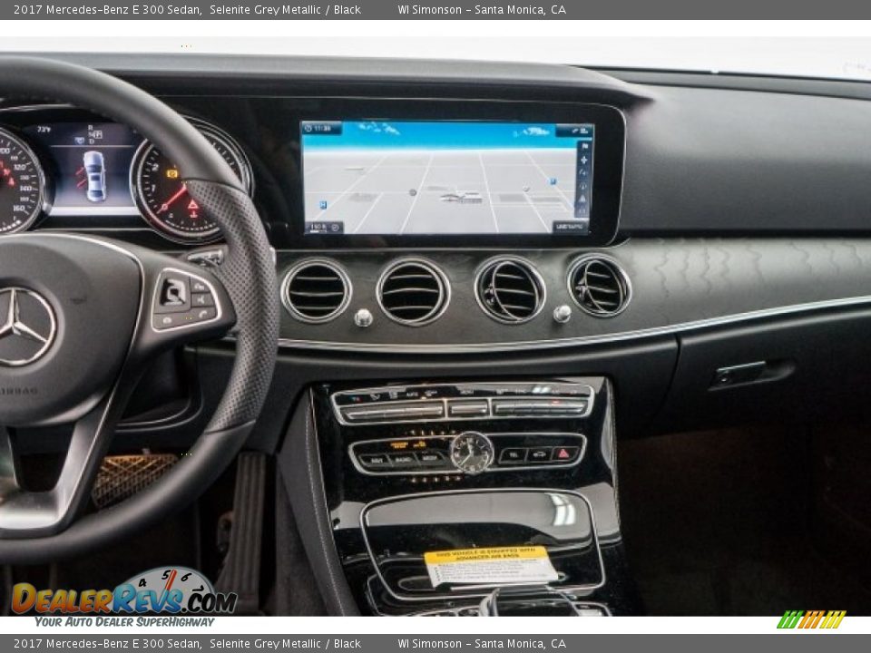 2017 Mercedes-Benz E 300 Sedan Selenite Grey Metallic / Black Photo #5