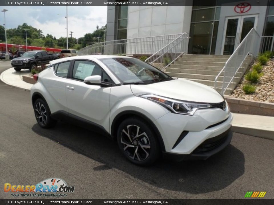 2018 Toyota C-HR XLE Blizzard White Pearl / Black Photo #1