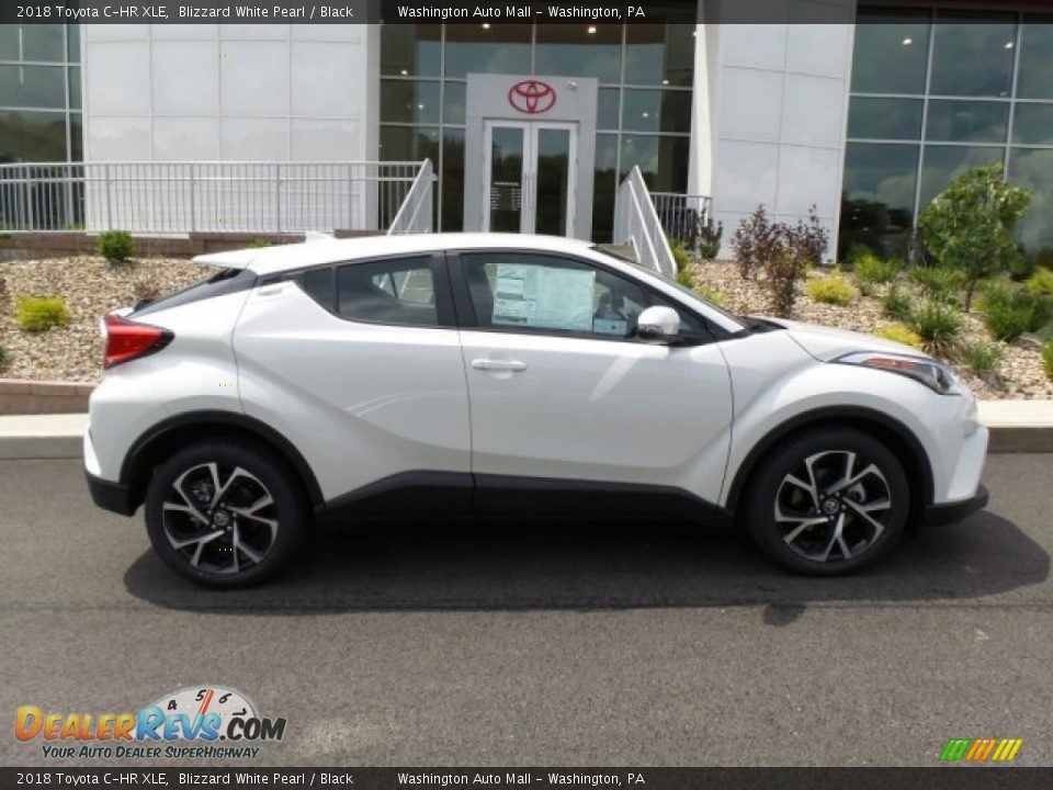 2018 Toyota C-HR XLE Blizzard White Pearl / Black Photo #2