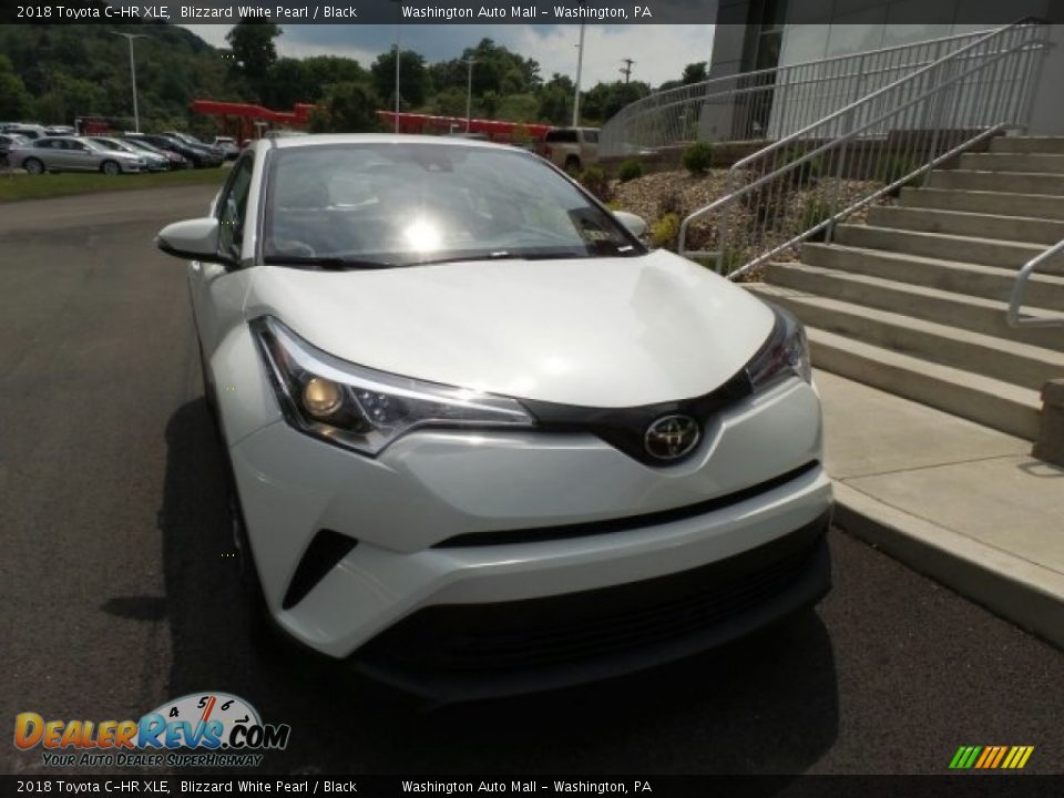2018 Toyota C-HR XLE Blizzard White Pearl / Black Photo #4