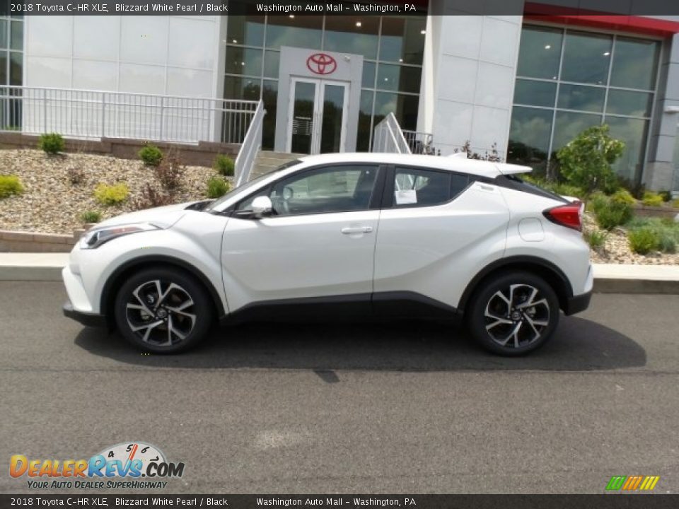Blizzard White Pearl 2018 Toyota C-HR XLE Photo #6