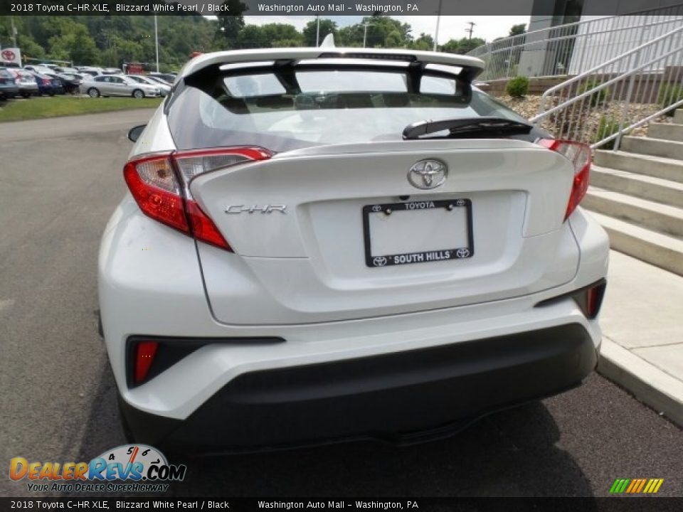 2018 Toyota C-HR XLE Blizzard White Pearl / Black Photo #7
