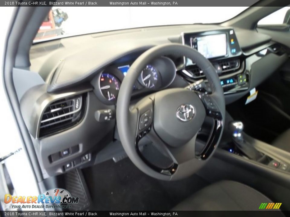 2018 Toyota C-HR XLE Blizzard White Pearl / Black Photo #9