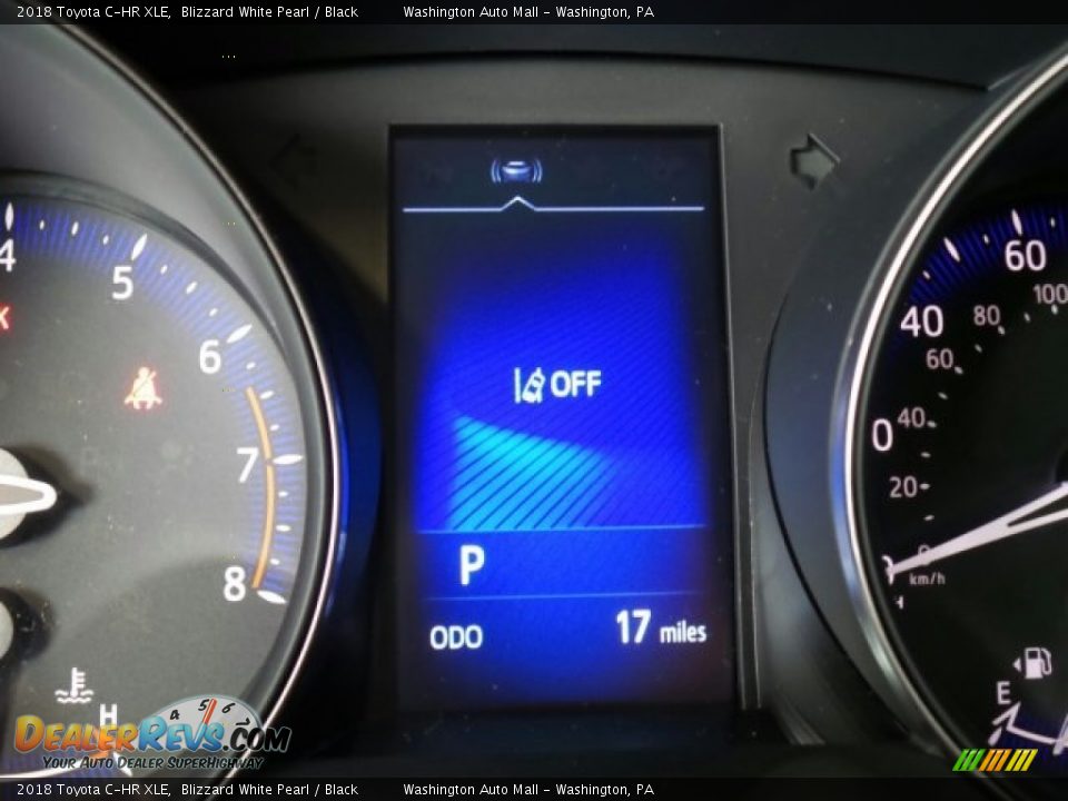 2018 Toyota C-HR XLE Blizzard White Pearl / Black Photo #20