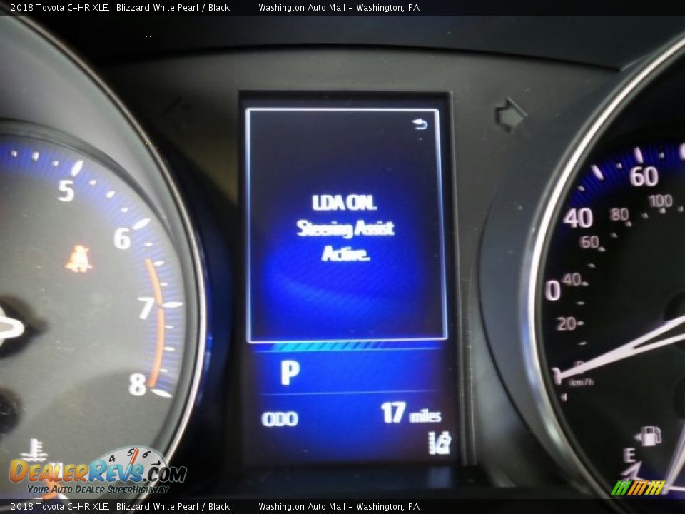 2018 Toyota C-HR XLE Blizzard White Pearl / Black Photo #21