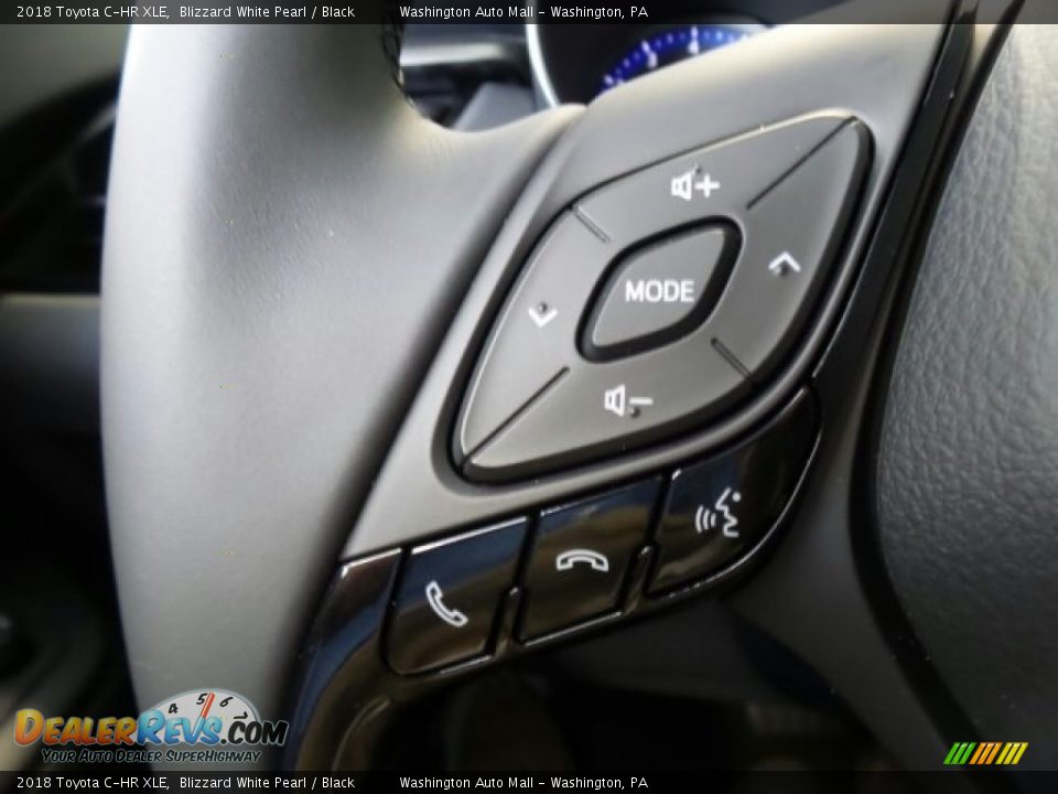 2018 Toyota C-HR XLE Blizzard White Pearl / Black Photo #25