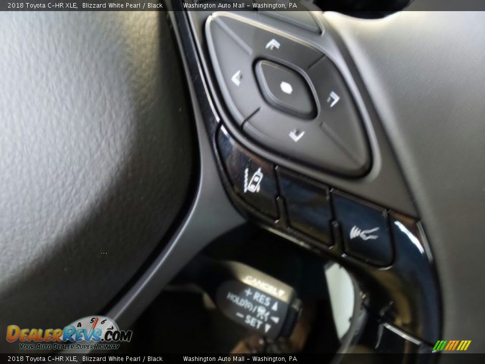 2018 Toyota C-HR XLE Blizzard White Pearl / Black Photo #27