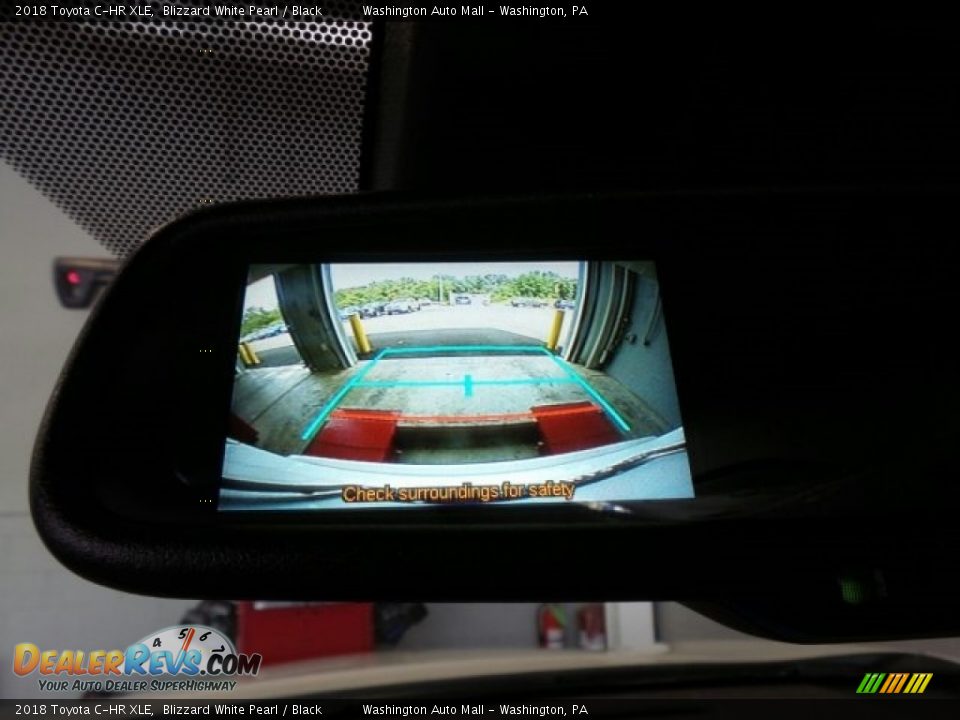 2018 Toyota C-HR XLE Blizzard White Pearl / Black Photo #33